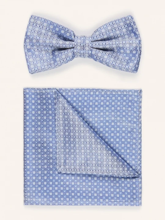 Obrázek produktu Prince Bowtie Sada: Motýlek A Kapesník modrá / tmavě modrá