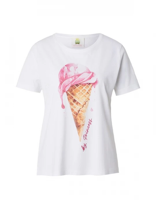 Obrázek produktu PRINCESS GOES HOLLYWOOD Tričko 'Ice Cream' hnědá / pink / růžová / bílá