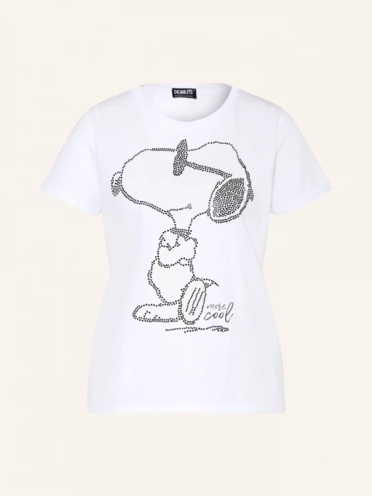 Obrázek produktu Princess Goes Hollywood Tričko Snoopy S Ozdobnými Kamínky bílá