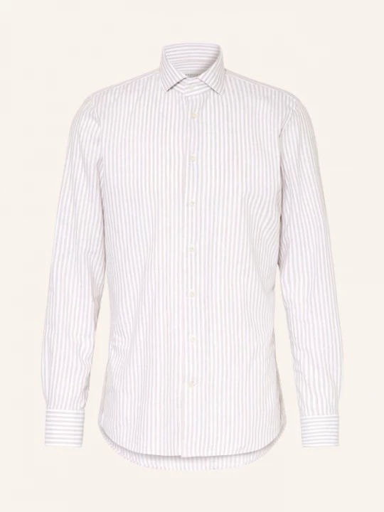 Obrázek produktu Profuomo Košile Slim Fit béžová / bílá