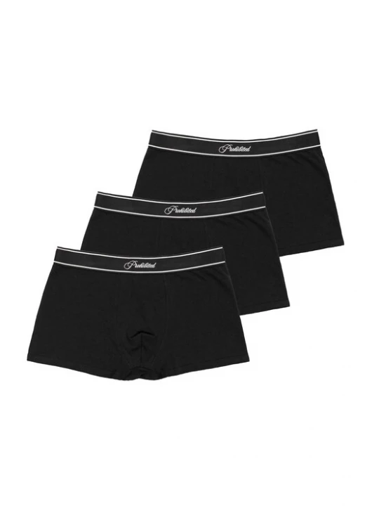Obrázek produktu Prohibited Boxerky černá / bílá