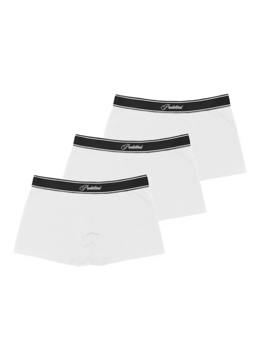 Obrázek produktu Prohibited Boxerky černá / offwhite