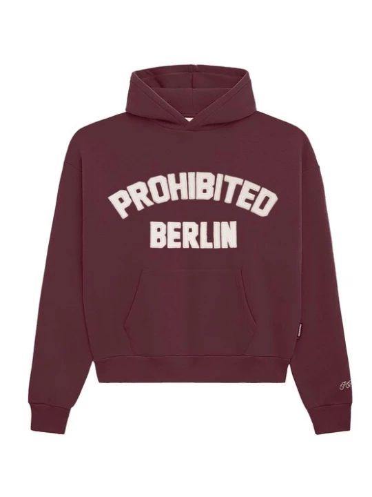 Obrázek produktu Prohibited Mikina 'Berlin' béžová / bobule