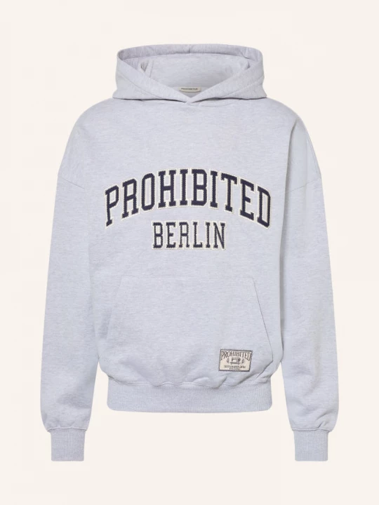 Obrázek produktu Prohibited Mikina S Kapucí šedá