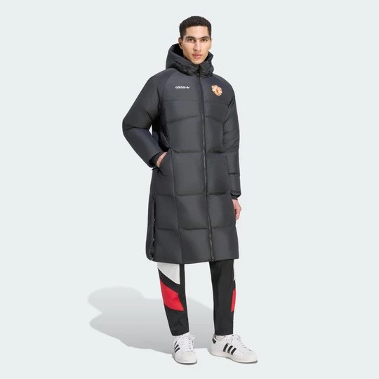 Obrázek produktu Prošívaná bunda Manchester United EQT Adidas černá