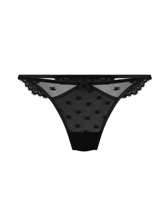 Obrázek produktu Provázková tanga Hunkemöller černá
