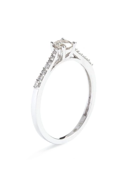 Obrázek produktu Prsten ATELIER DU DIAMANT stříbrná barva