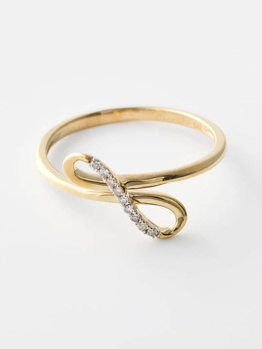 Obrázek produktu Prsten Diamant Exquis zlatá barva