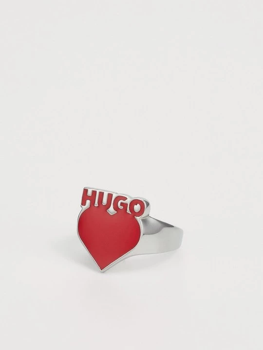 Obrázek produktu Prsten Hugo stříbrná barva