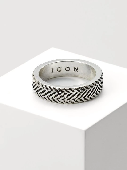Obrázek produktu Prsten Icon Brand stříbrná barva