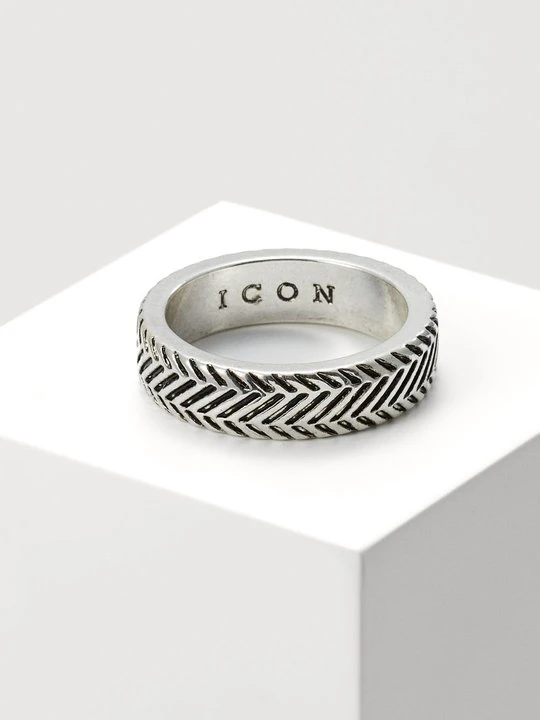 Obrázek produktu Prsten Icon Brand stříbrná barva