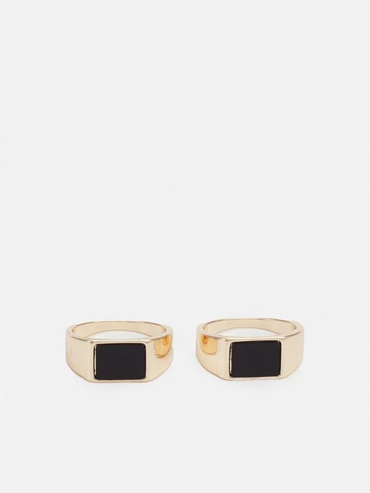 Obrázek produktu Prsten River Island zlatá barva