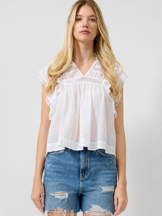 Obrázek produktu Průhledná halenka s rýškami QS