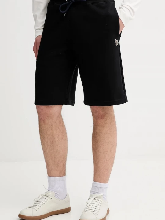 Obrázek produktu PS Paul Smith Bavlněné šortky PS Paul Smith černá