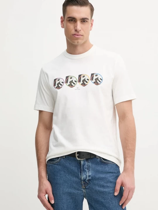 Obrázek produktu PS Paul Smith Bavlněné tričko PS Paul Smith