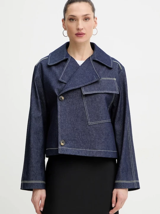 Obrázek produktu PS Paul Smith Džínová bunda PS Paul Smith námořnická modř