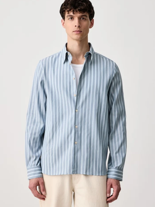 Obrázek produktu PS Paul Smith košile pánská bavlněná modrá