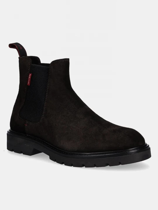 Obrázek produktu PS Paul Smith Semišové kotníkové boty PS Paul Smith Xenon hnědá