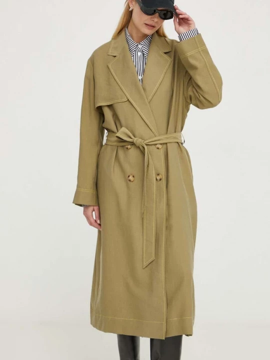 Obrázek produktu PS Paul Smith Trench kabát PS Paul Smith zelená