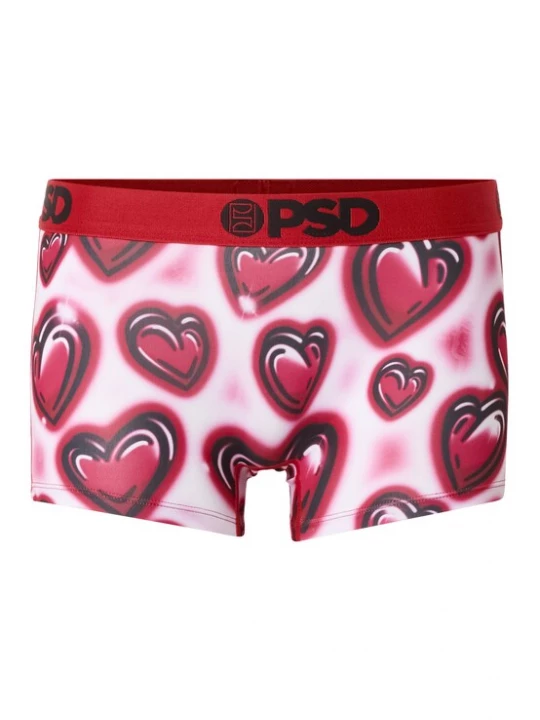 Obrázek produktu PSD Kalhotky 'Lovecore' pink / karmínově červené / černá / bílá