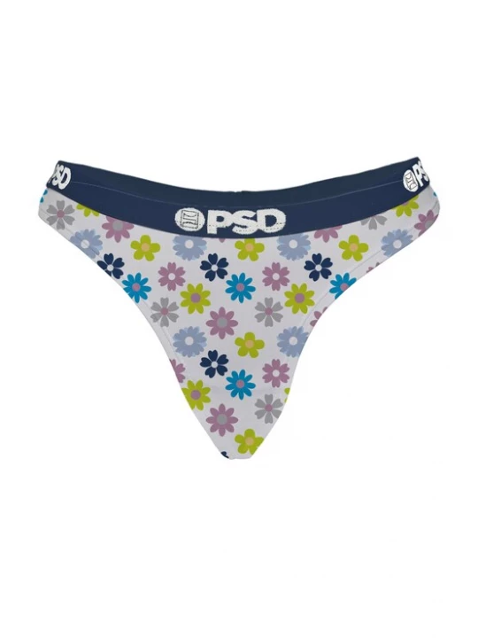 Obrázek produktu PSD Tanga 'Garden Daze' azurová / světle zelená / růžová / bílá