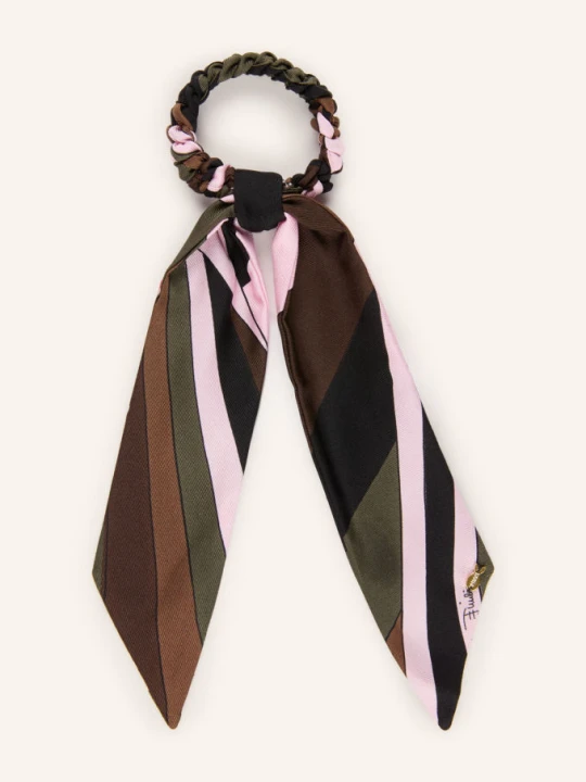 Obrázek produktu Pucci Gumička Do Vlasů khaki / hnědá / růžová