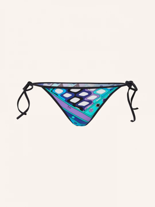 Obrázek produktu Pucci Trojúhelníkové Bikinové Kalhotky modrá / fialová / tyrkysová