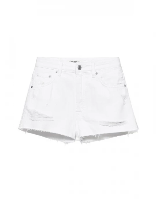 Obrázek produktu Pull&Bear Džíny bílá džínovina