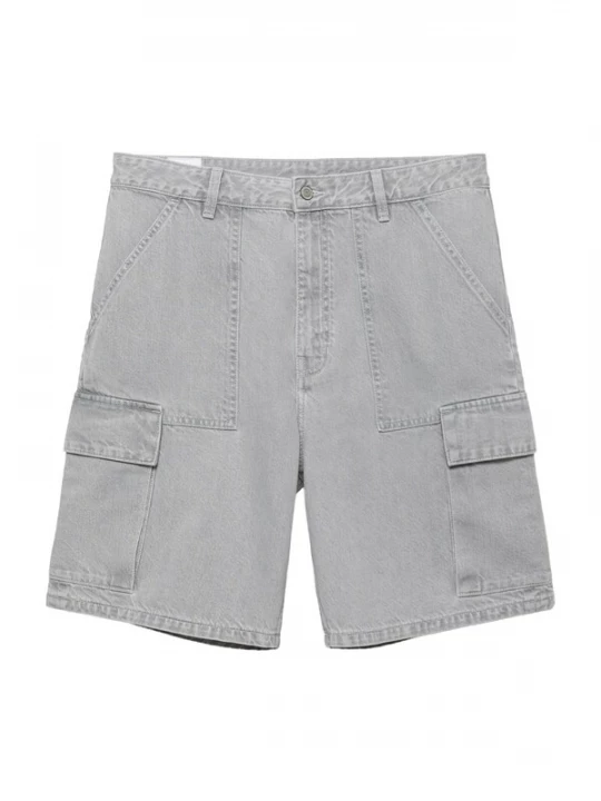 Obrázek produktu Pull&Bear Džíny s kapsami světle šedá