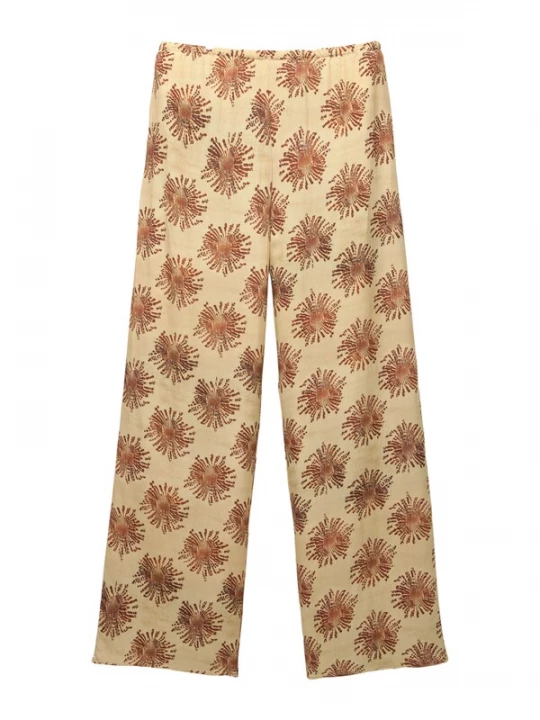 Obrázek produktu Pull&Bear Kalhoty hnědá / světle žlutá