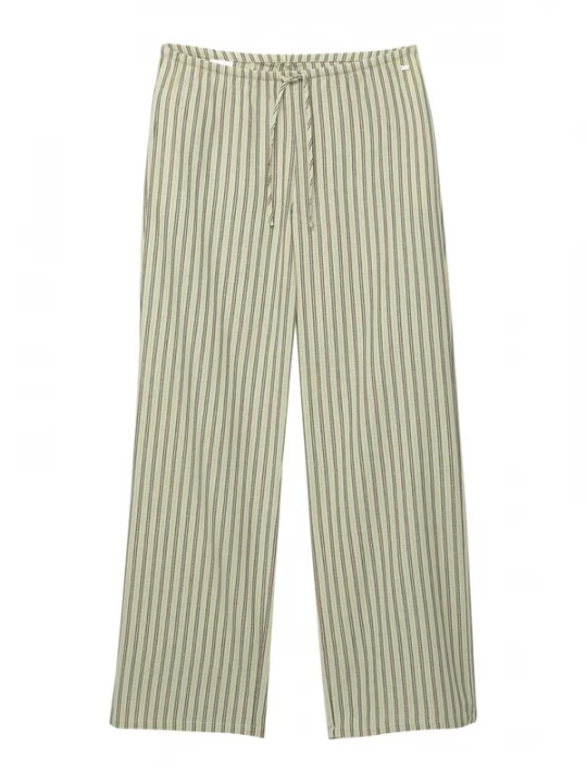 Obrázek produktu Pull&Bear Kalhoty khaki / černá