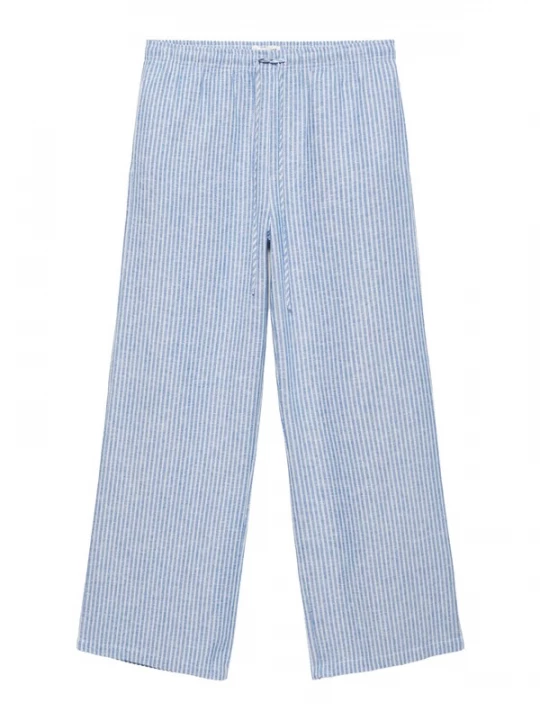 Obrázek produktu Pull&Bear Kalhoty světlemodrá / bílá