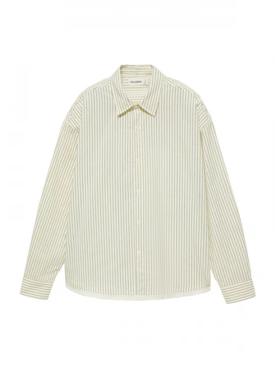Obrázek produktu Pull&Bear Košile modrá / pastelově žlutá