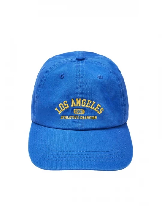 Obrázek produktu Pull&Bear Kšiltovka 'LOS ANGELES' azurová / žlutá