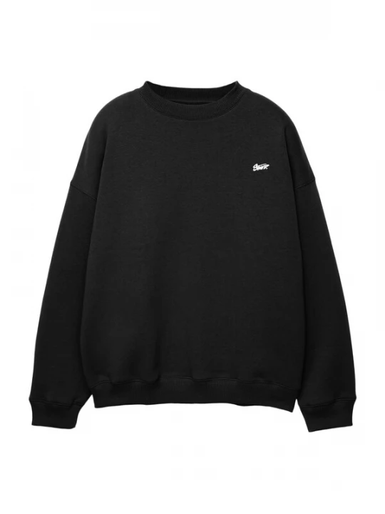 Obrázek produktu Pull&Bear Mikina 'STWD' černá / bílá