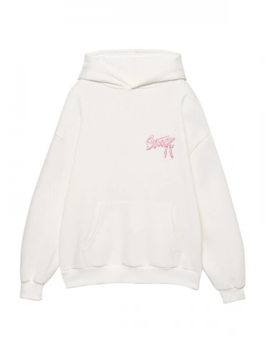 Obrázek produktu Pull&Bear Mikina světle růžová / bílá