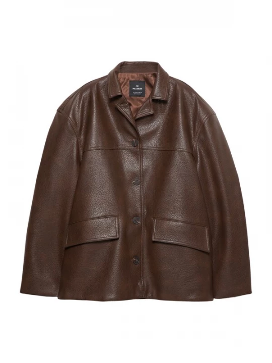 Obrázek produktu Pull&Bear Přechodná bunda čokoládová