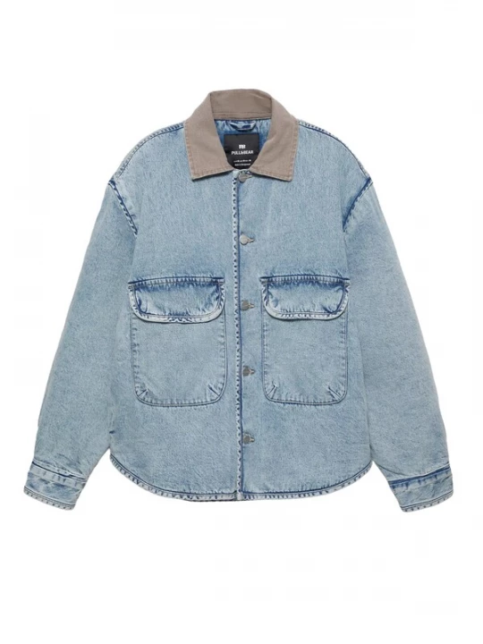 Obrázek produktu Pull&Bear Přechodná bunda indigo