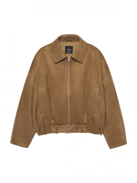 Obrázek produktu Pull&Bear Přechodná bunda karamelová