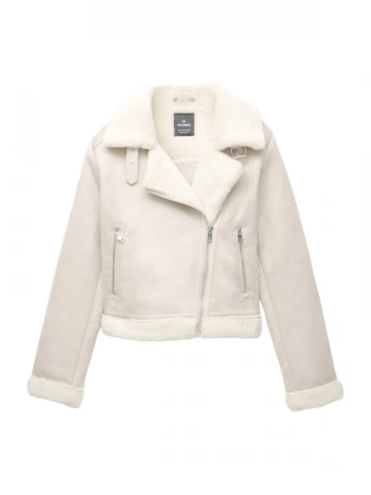 Obrázek produktu Pull&Bear Přechodná bunda režná / světle béžová