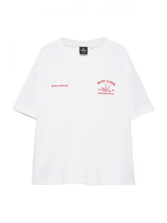 Obrázek produktu Pull&Bear Přechodná bunda 'STWD' chladná modrá / červená / černá / bílá