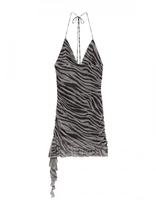Obrázek produktu Pull&Bear Šaty šedá / černá