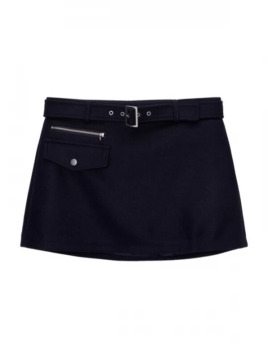 Obrázek produktu Pull&Bear Sukně námořnická modř