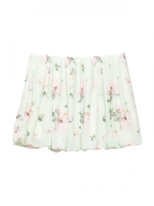 Obrázek produktu Pull&Bear Sukně  zelená / mátová / růžová