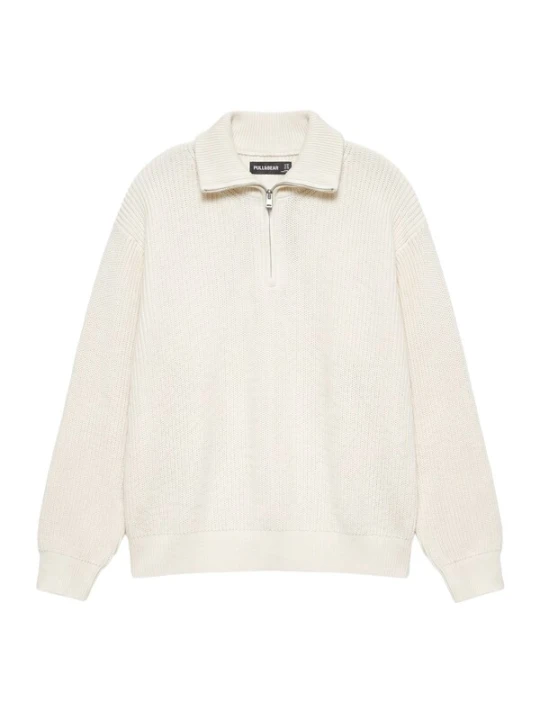 Obrázek produktu Pull&Bear Svetr barva bílé vlny