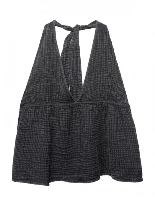 Obrázek produktu Pull&Bear Top tmavě šedá