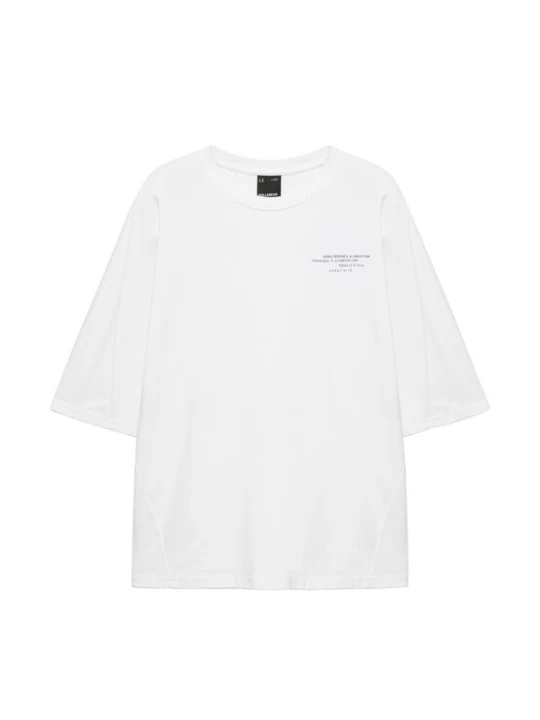 Obrázek produktu Pull&Bear Tričko burgundská červeň / bílá