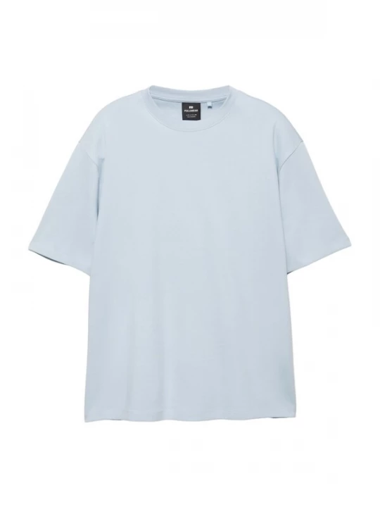 Obrázek produktu Pull&Bear Tričko pastelová modrá