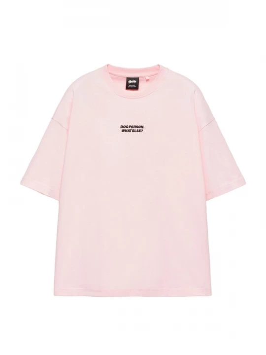 Obrázek produktu Pull&Bear Tričko 'STWD' čokoládová / růžová / bílá
