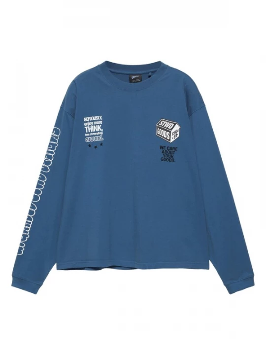 Obrázek produktu Pull&Bear Tričko 'STWD COMMUNITY PLAYER' safírová / černá / bílá